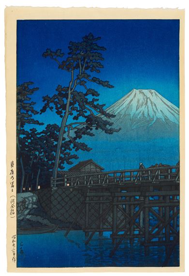 Showa era (1926-1989), 1947 by Hasui Kawase, dated 1947