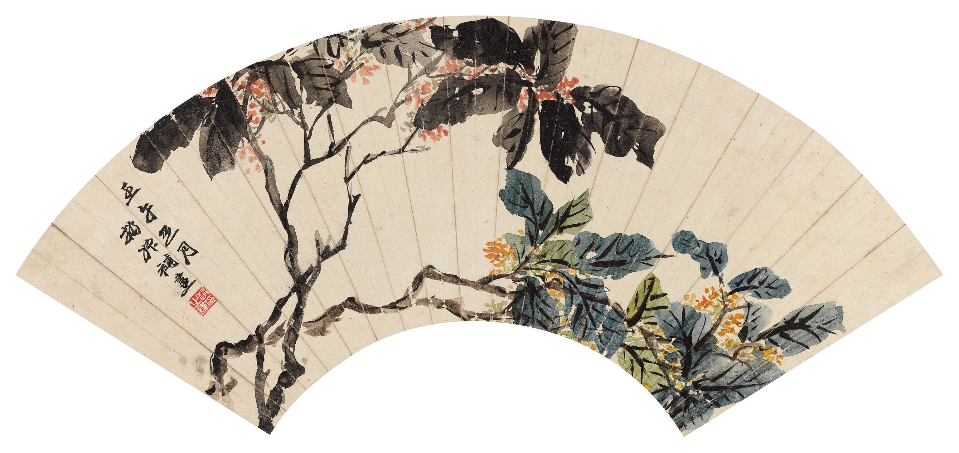 Zhao Zhiqian | Double Guitu (1882) | MutualArt