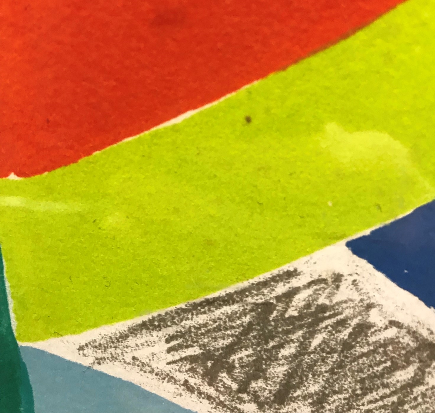 Artwork by Sonia Delaunay, Losange, Made of lithograph in colours