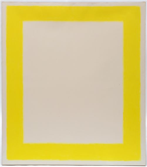 Geel kader (Yellow Frame) by J.C.J. van der Heyden, 1978