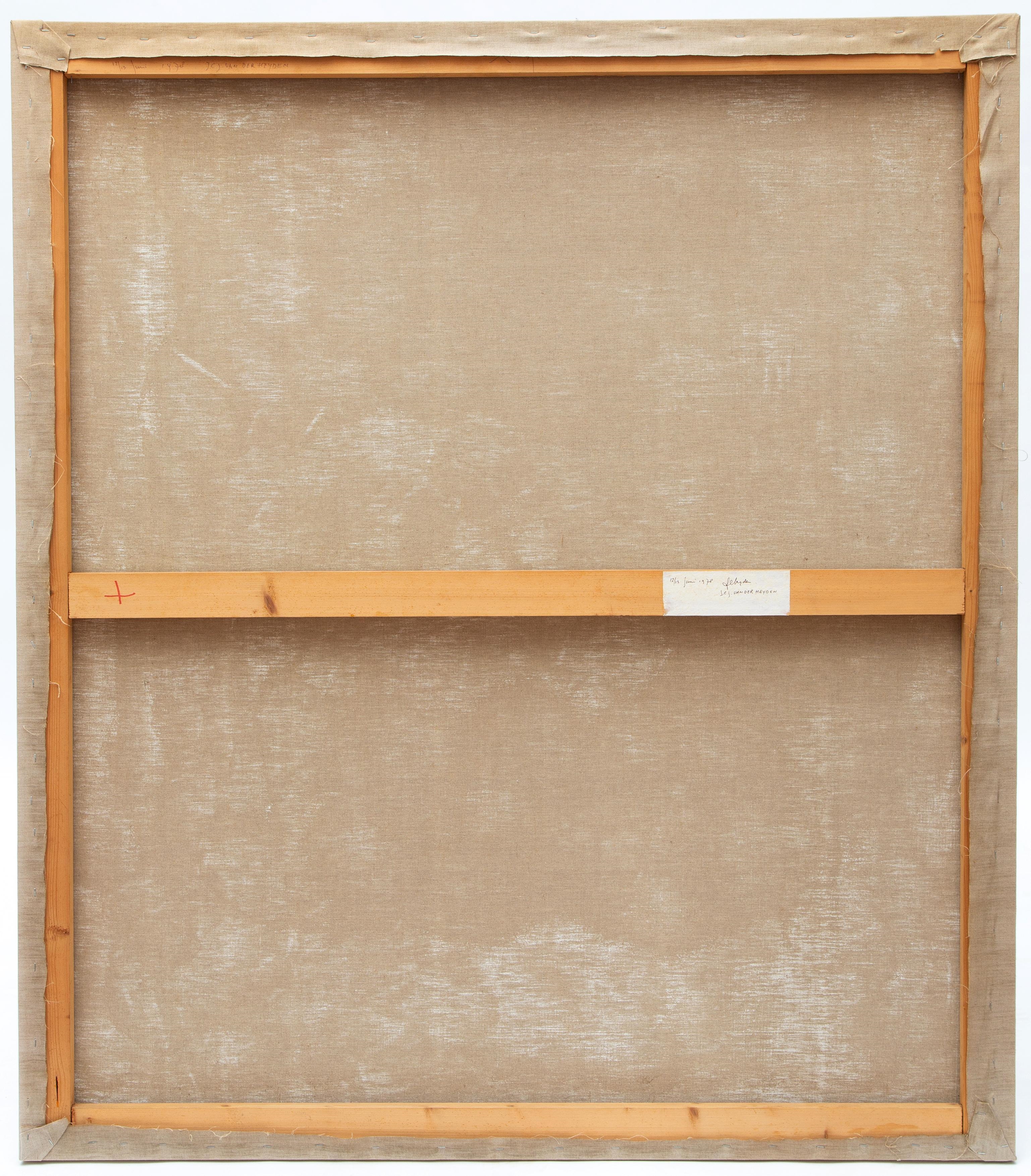 Artwork by J.C.J. van der Heyden, Geel kader (Yellow Frame), Made of oil on canvas