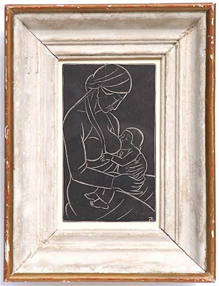 Mother and Child by Eric Gill, 1929