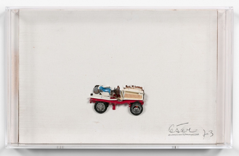 César Baldaccini | COMPRESSION DE VOITURE (1973) | MutualArt