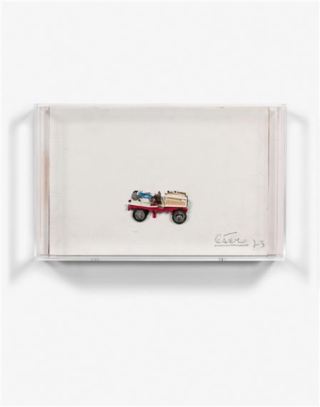 César Baldaccini | COMPRESSION DE VOITURE (1973) | MutualArt