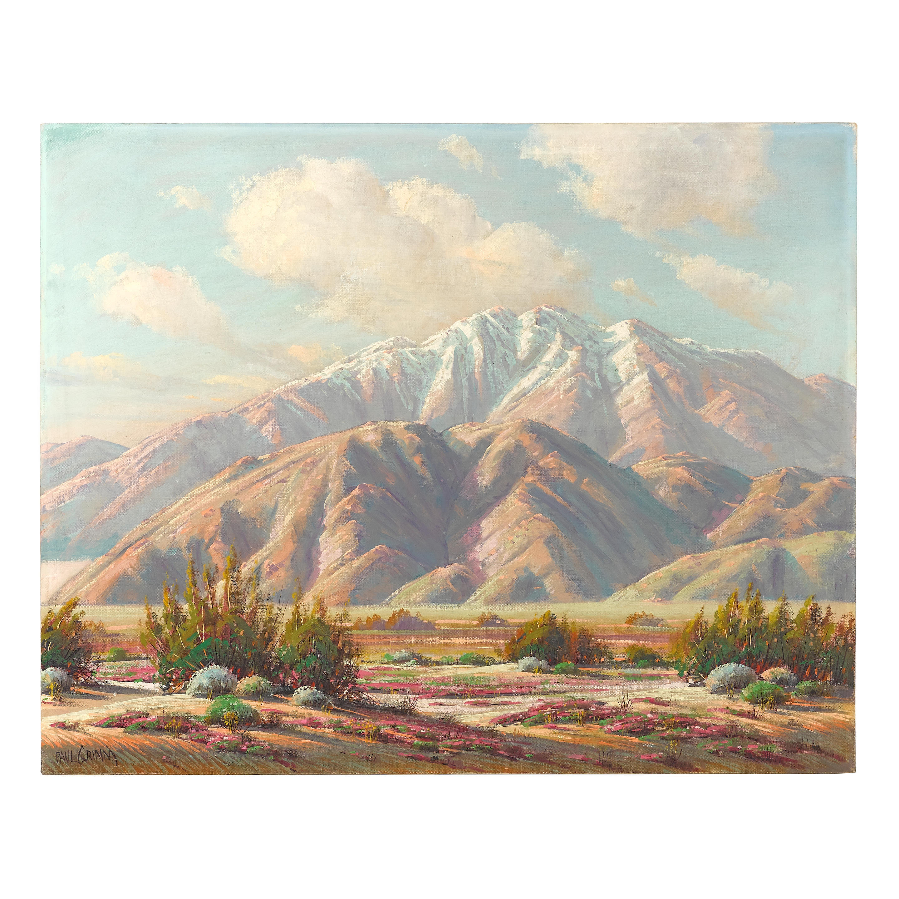 Artwork by Paul Grimm, Desert Splendor, Made of oil on canvas