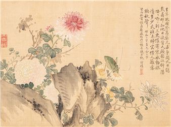 Chrysanthemums - Xu Minglun
