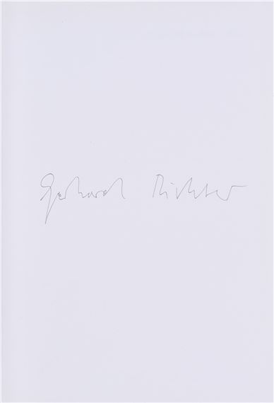 Gerhard Richter Sils　直筆サイン本 Gerhard Richter Sils 直筆サイン本の通販はau PAY マーケット - 輸入