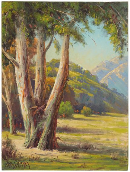 "Eucalyptus Study," by Paul Grimm, April 1970