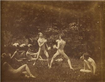 Untitled (Male Nudes Boxing) - Thomas Eakins