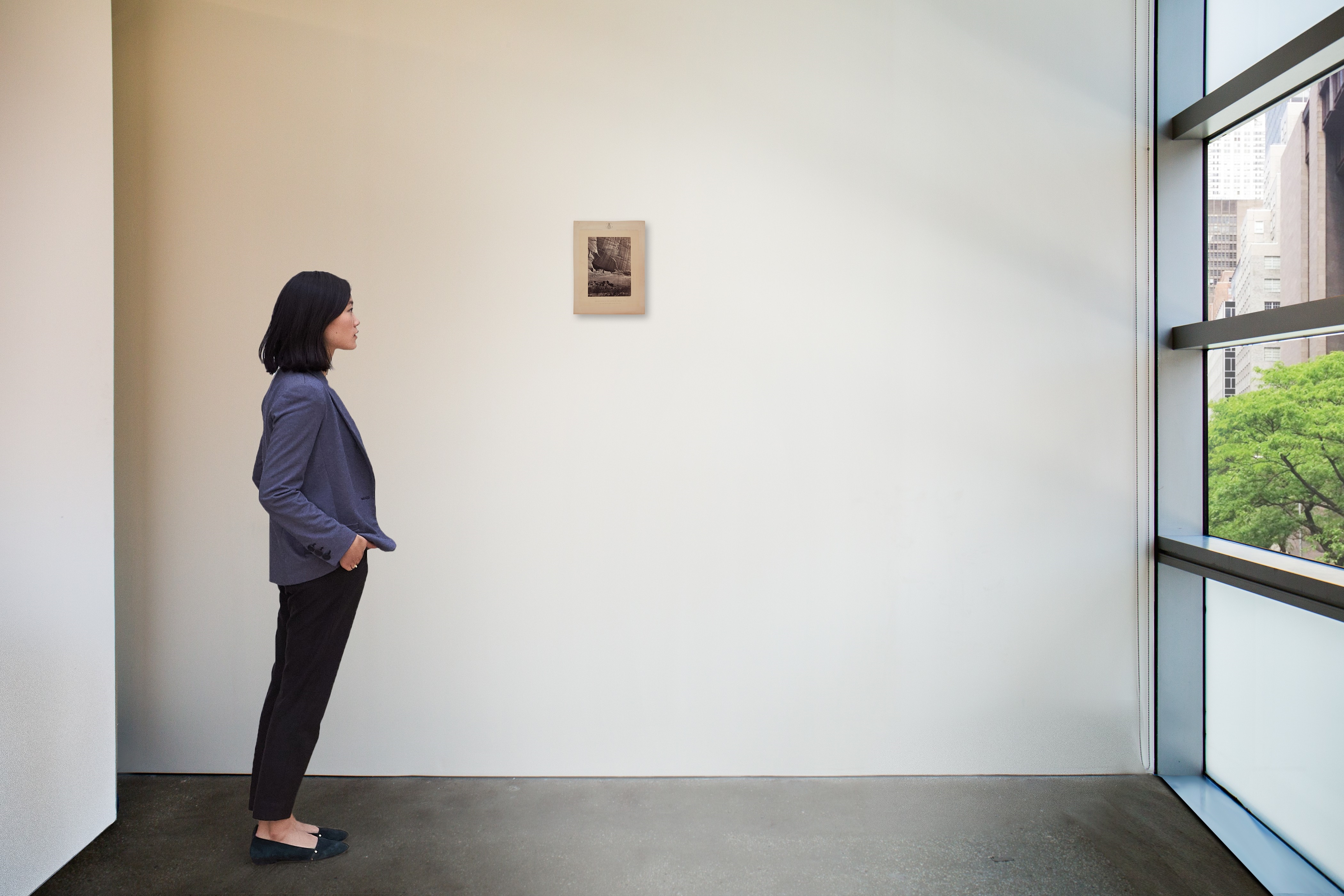 Artwork by Timothy H. O'Sullivan, 'Ancient Ruins in the Cañon de Chelle, N.M.', Made of albumen print