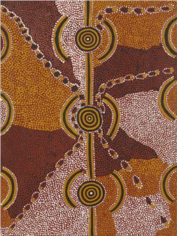 Honey Ants at Ngalu - George Bush Tjangala