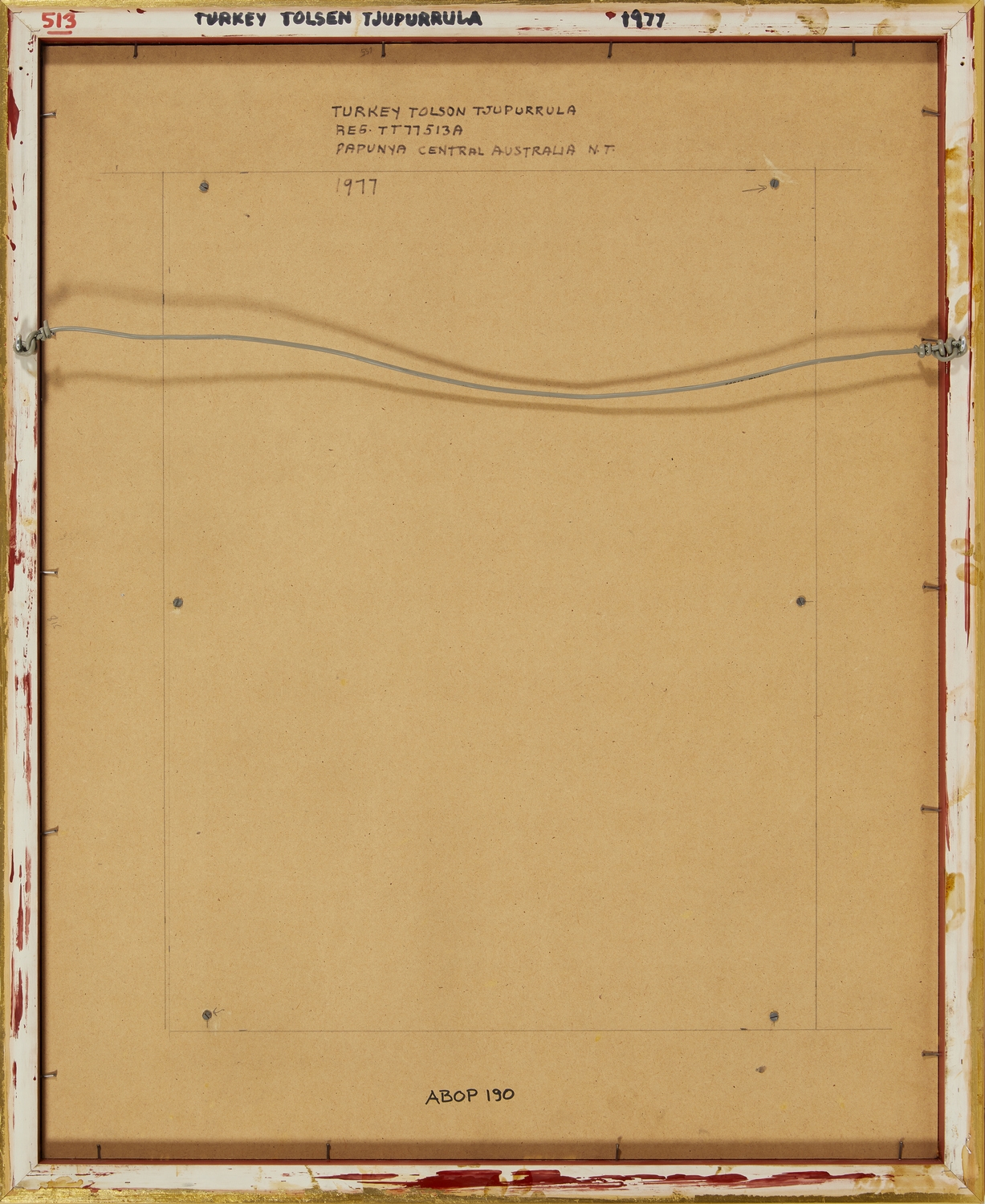 Turkey Tolson Tjupurrula | Honey Ant Dreaming at Papunya (1977) | MutualArt