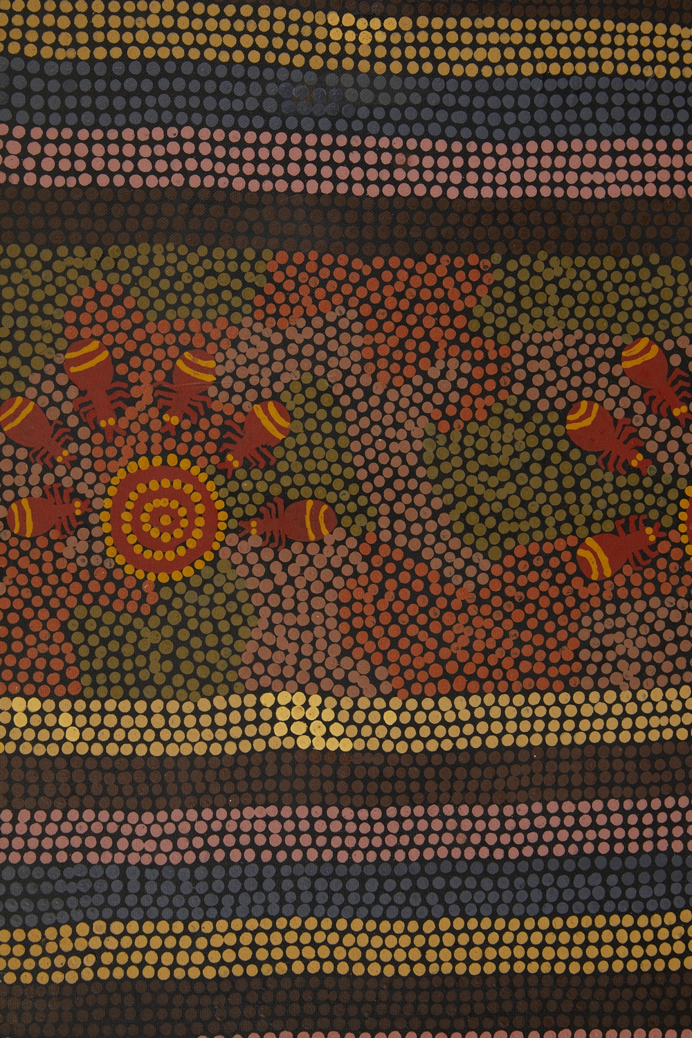 Turkey Tolson Tjupurrula | Honey Ant Dreaming at Papunya (1977) | MutualArt