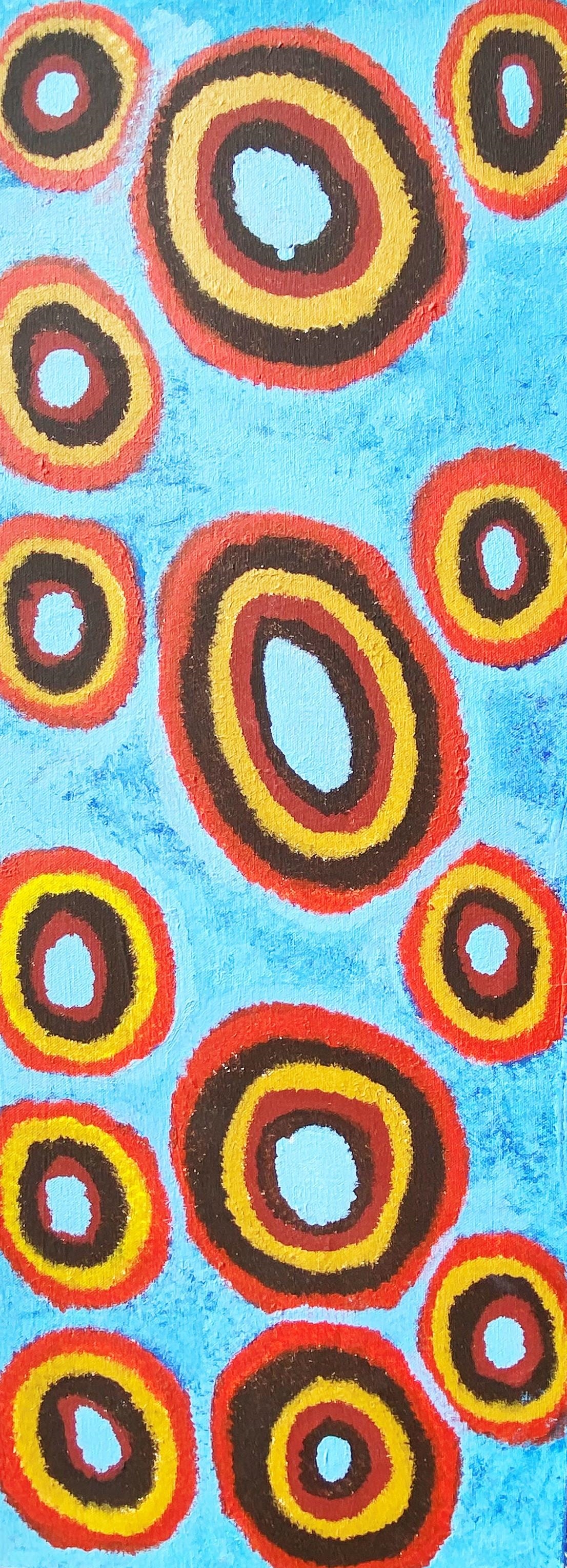 Artwork by Iwana Ken, Untitled, Made of Acrylic on canvas