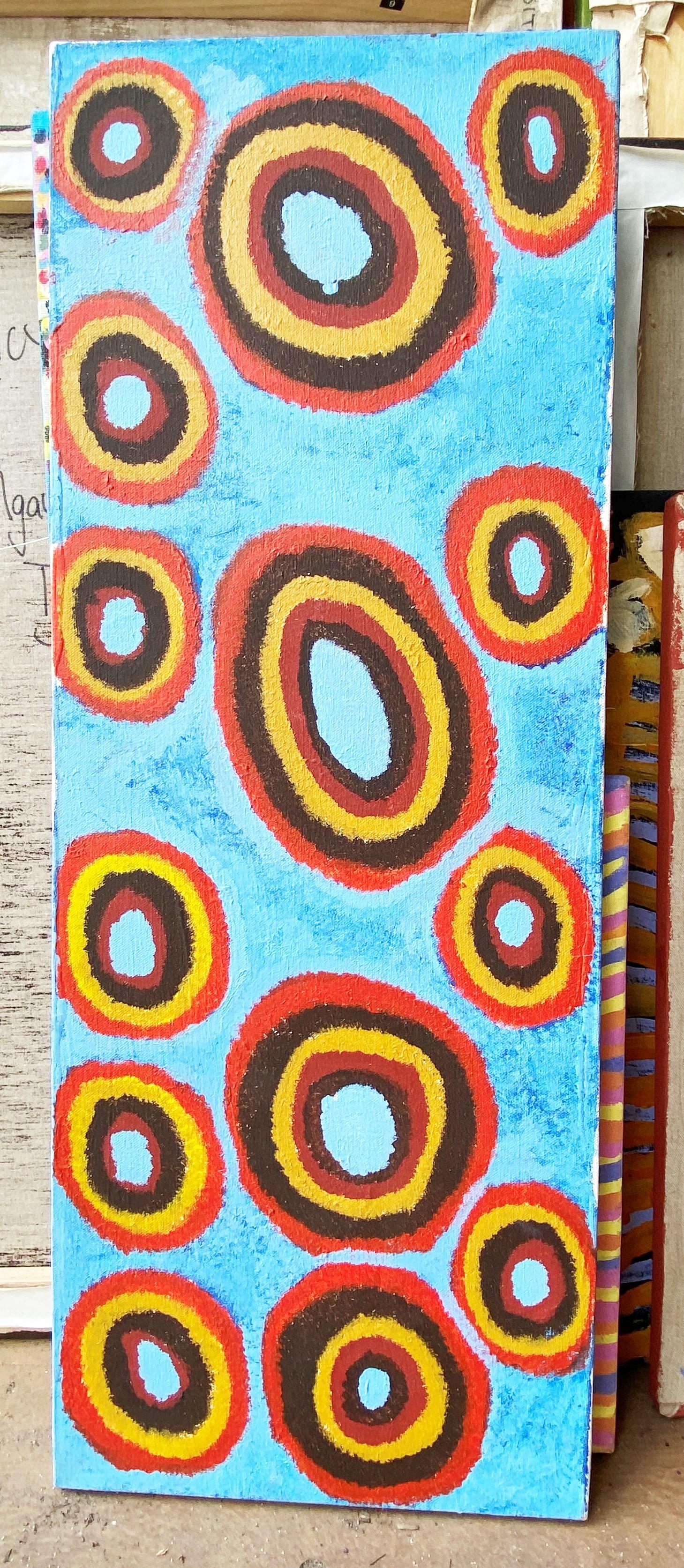 Artwork by Iwana Ken, Untitled, Made of Acrylic on canvas