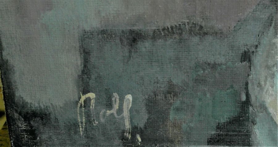 Artwork by Rolf Hirschland, Maternity, Made of oil on canvas