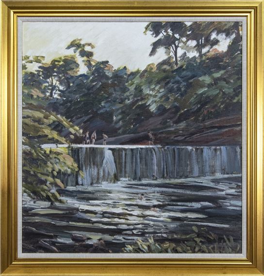 Kathleen Russell | MESSING AROUND ON THE RIVER | MutualArt