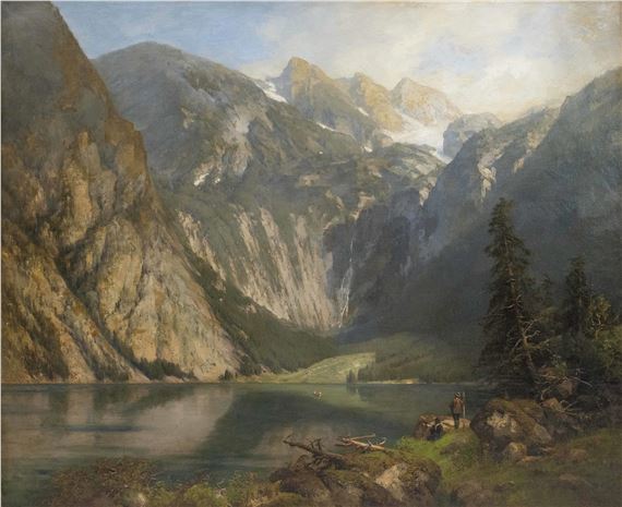 Der Obersee bei Berchtesgaden - Helmuth Raetzer