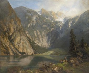 Der Obersee bei Berchtesgaden - Helmuth Raetzer