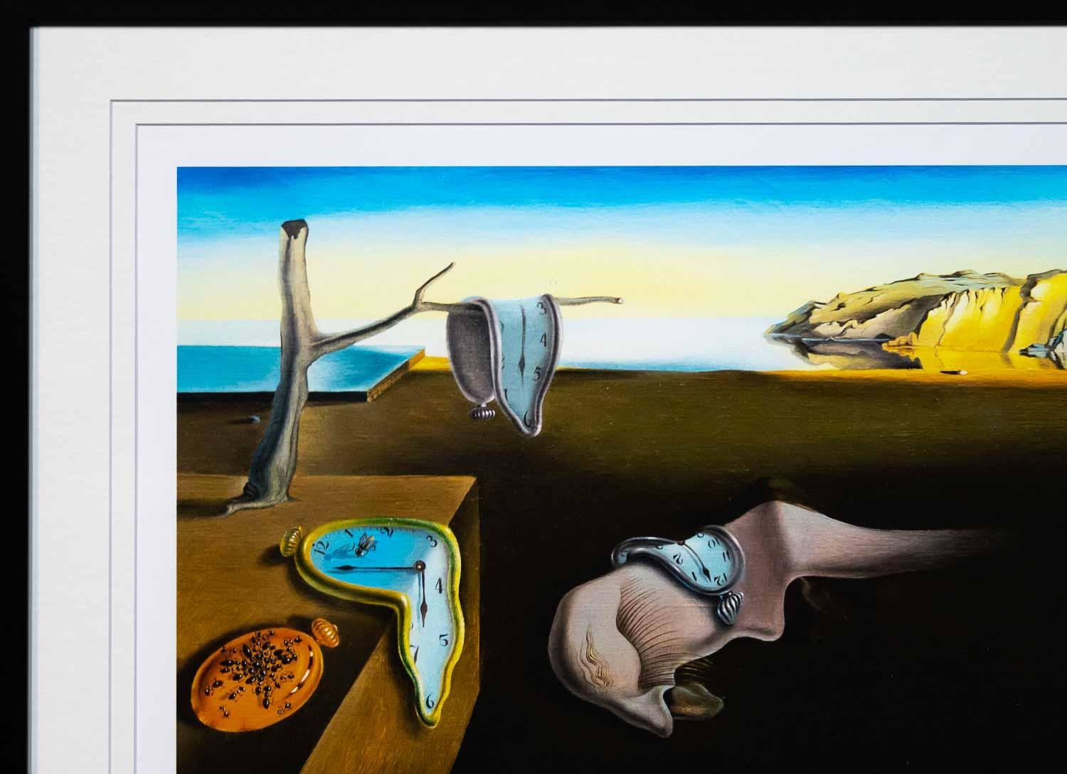 Dali、Persistence of Memory、希少画集画、新品額付