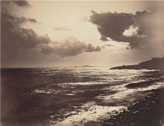 Large Wave, Mediterranean Sea, 1857 by Gustave le Gray, 1857