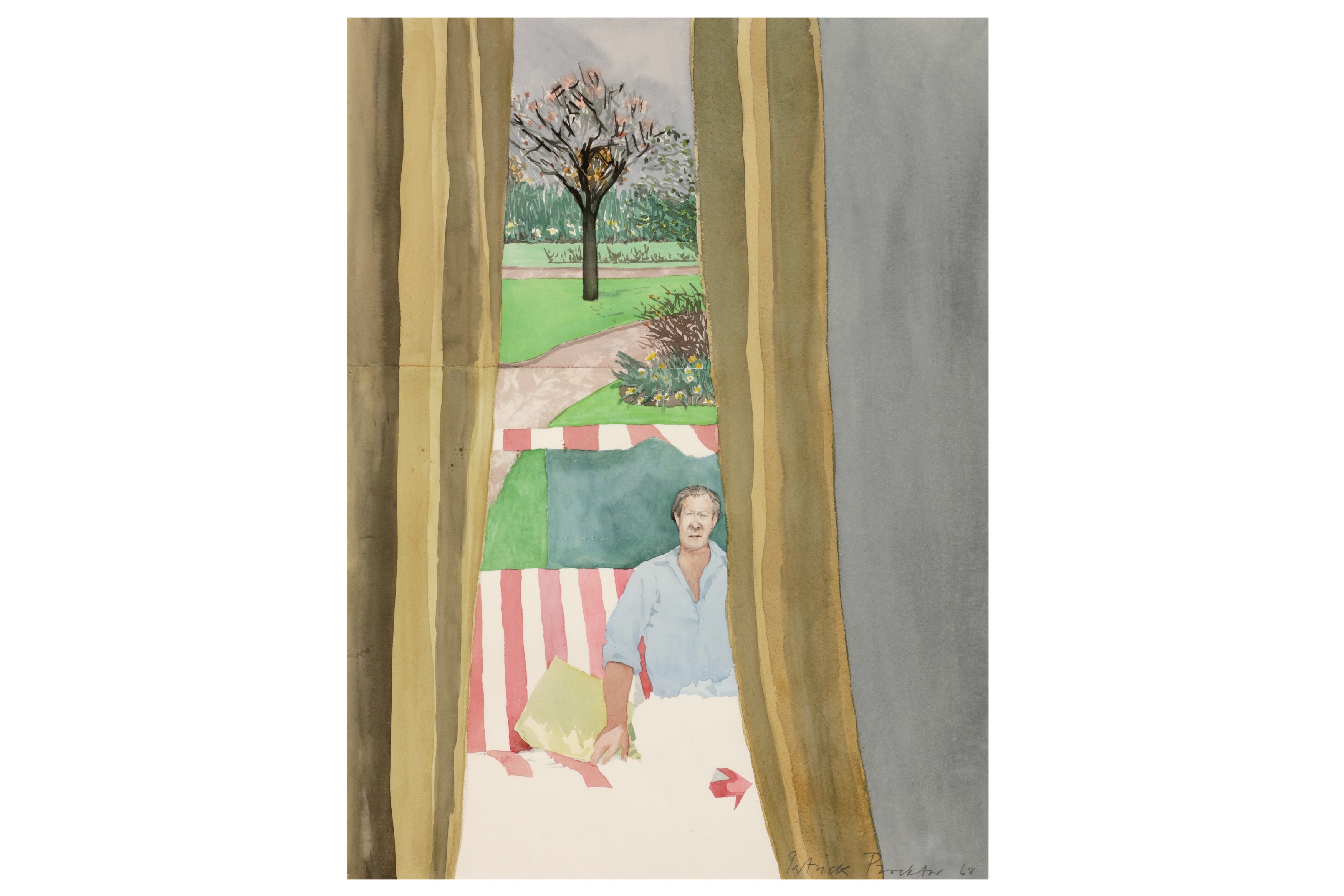 Patrick Procktor | View from a window (1968) | MutualArt