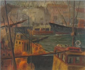 Aberdeen Harbour - Helen Watt