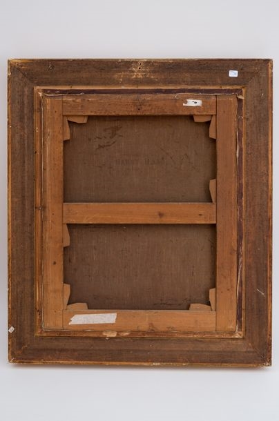 Artwork by Henri Taurel, Young woman with a letter, Made of oil on canvas