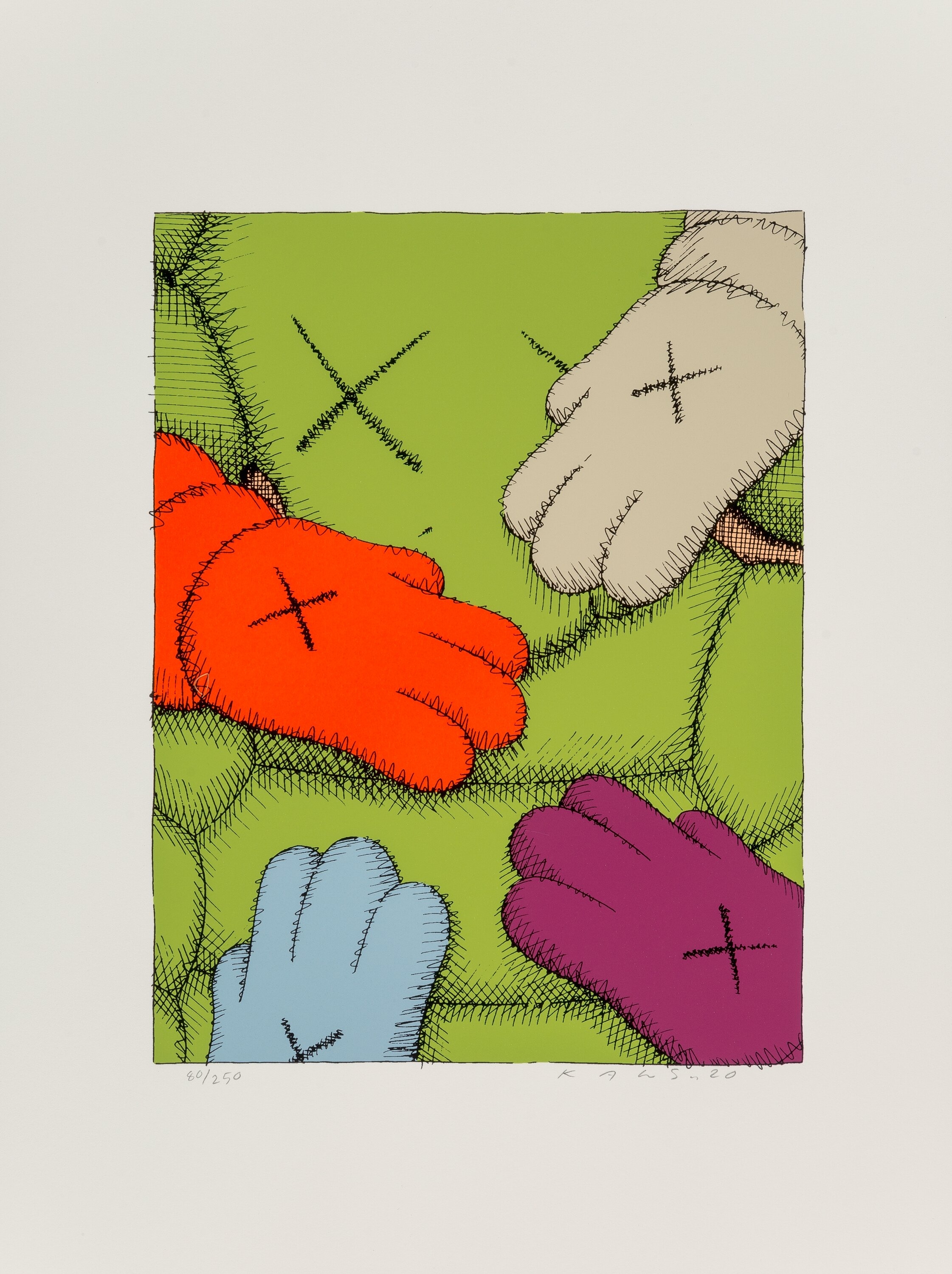 KAWS | Untitled (2020) | MutualArt