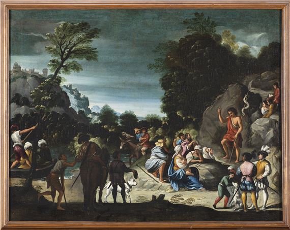 Preaching of St. John the Baptist by Carlo Saraceni