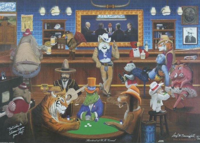 Daryl M. Benningfield Shootout at UK Corral MutualArt