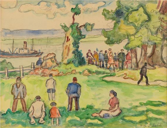 Vue de la Côte de Grace