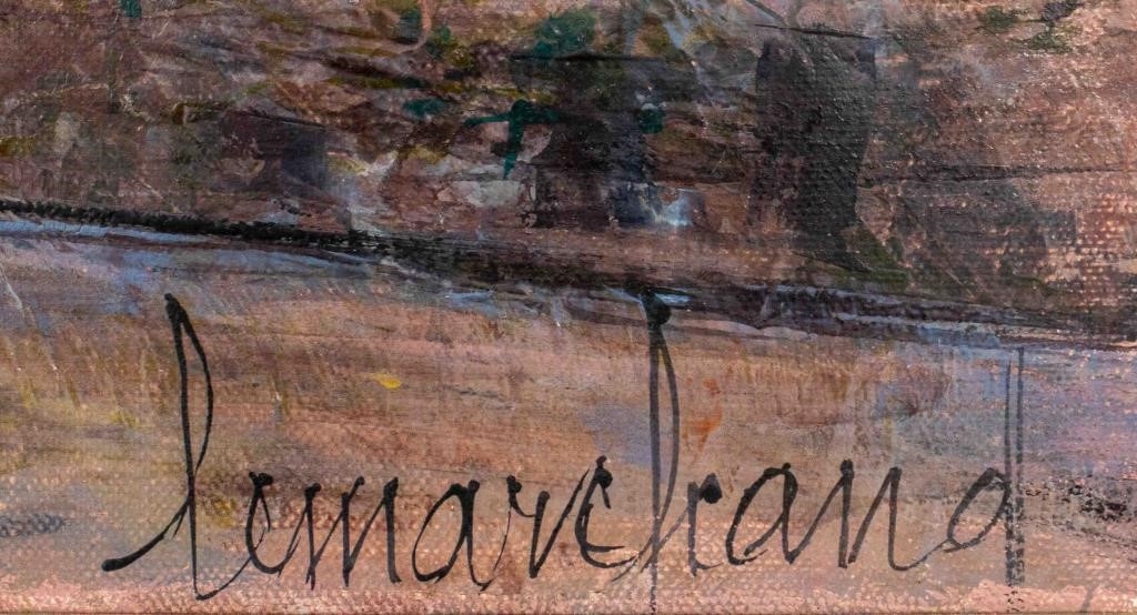 Artwork by Pierre Lemarchand, Paysage, Made of oil on canvas