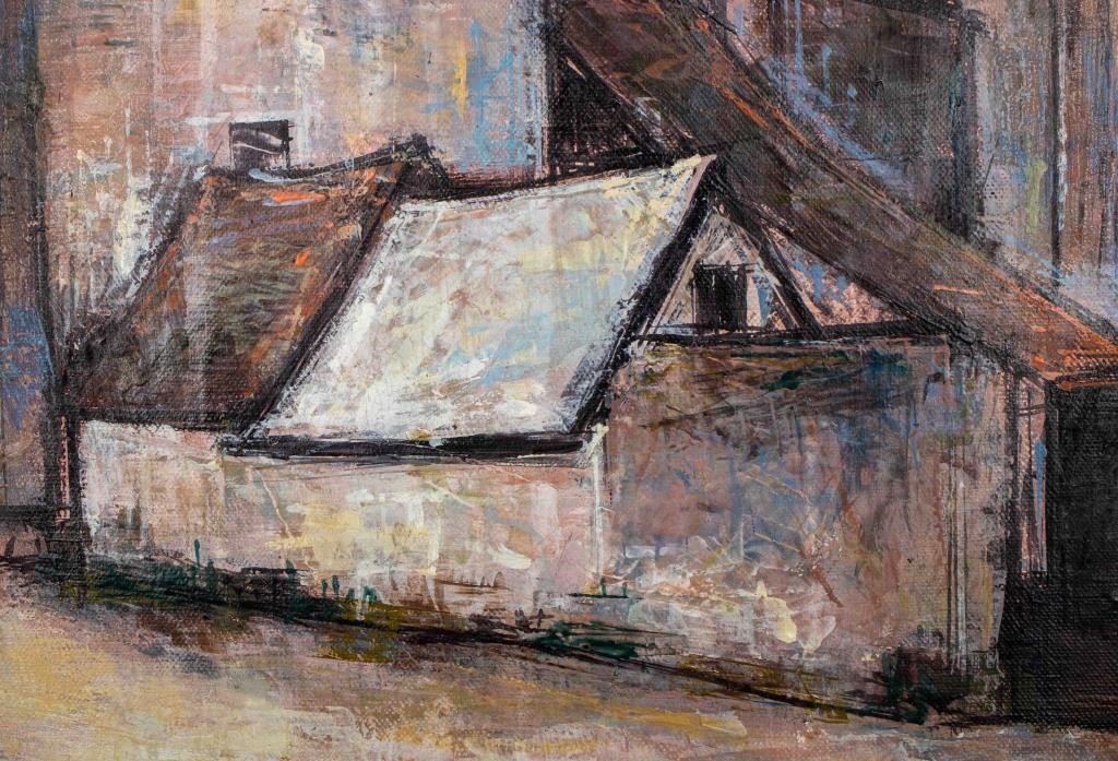 Artwork by Pierre Lemarchand, Paysage, Made of oil on canvas