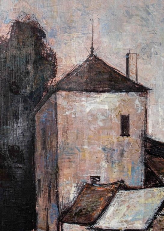 Artwork by Pierre Lemarchand, Paysage, Made of oil on canvas