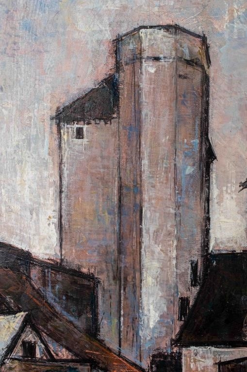 Artwork by Pierre Lemarchand, Paysage, Made of oil on canvas