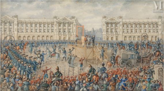 La mort de Louis XVI - Jean Vignaud