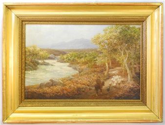 Heath near South Wales near Bracken - Alfred Young