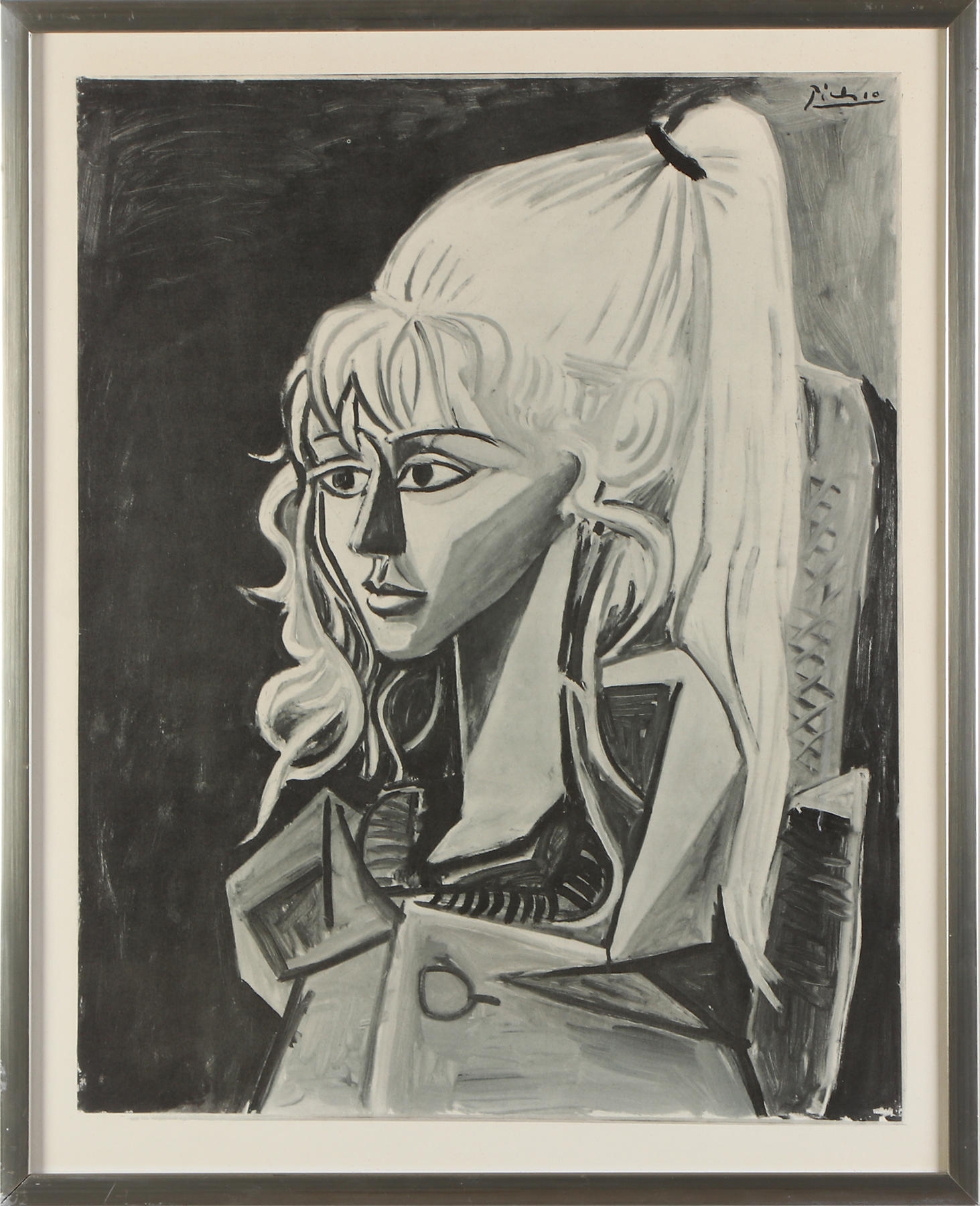 Artwork by Pablo Picasso, Kvinnoporträtt, Sylvette (Sylvette David), Made of Offset