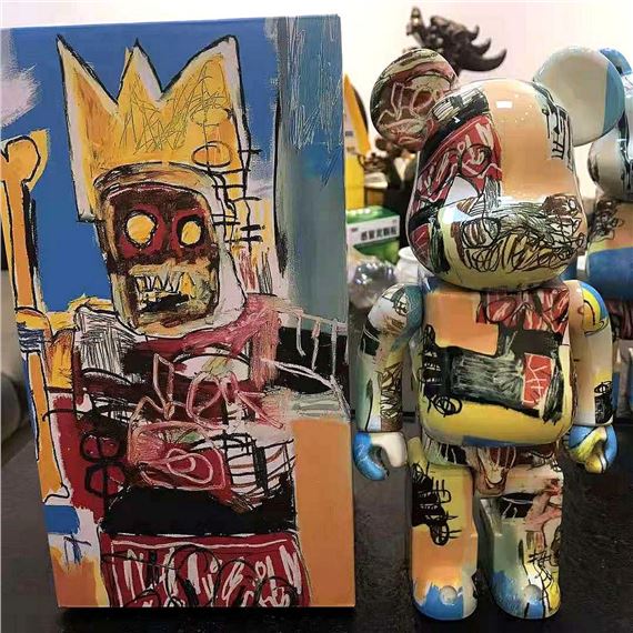 Jean-Michel Basquiat | Bapeplay Brick bear | MutualArt