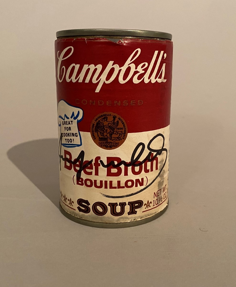 Andy Warhol Campbell’s Soup Beef Broth MutualArt