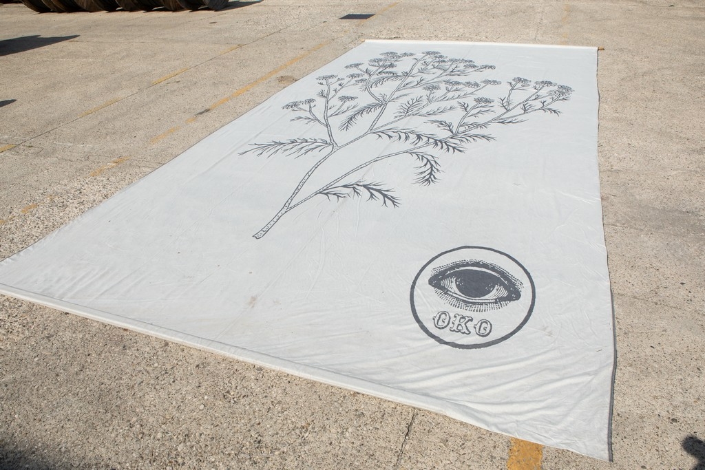 Artwork by Marina Mesar, UNTITLED, Made of canvas