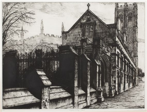 'Magdalen College, Oxford' by John Howard