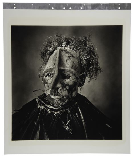 Man with Pink Face, New Guinea, 1970 by Irving Penn, printed 1978