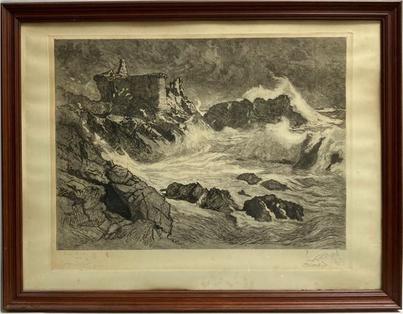 ILE D'YEU, LE CHÂTEAU by René Pinard, 1928