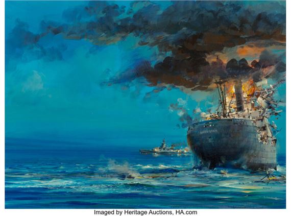 The Judas Ship, paperback cover by John Conrad Berkey, 1980
