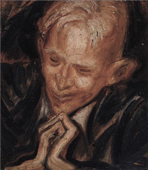 Study for Boy Lounging by William Dobell, 1937