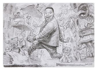 "Biz Markie" original illustration by Dan Lish - Dan Lish