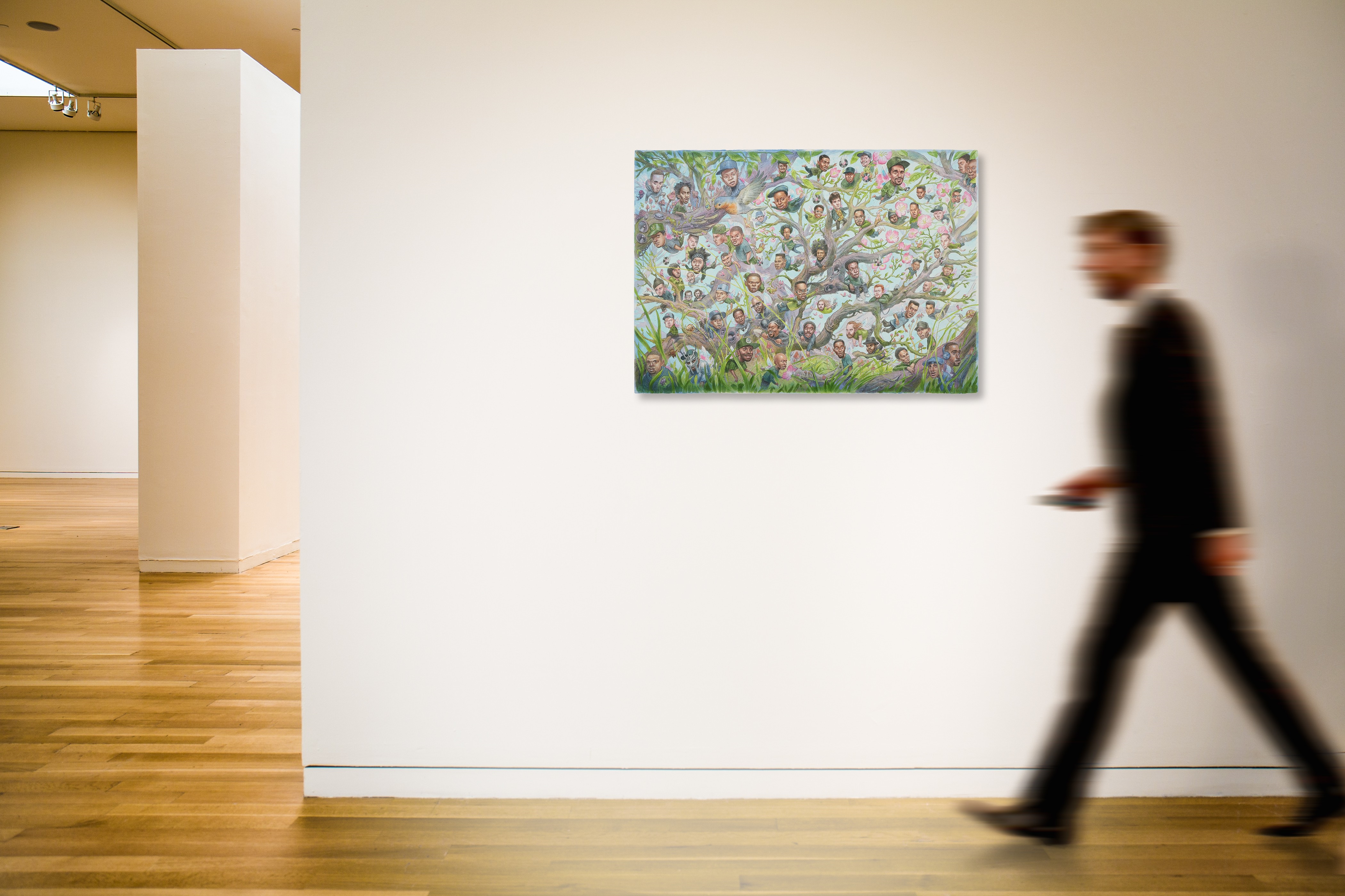 Artwork by Dan Lish, "Fifty Plus," 2021, Made of Watercolor, ink, and wash on 350 weight paper,