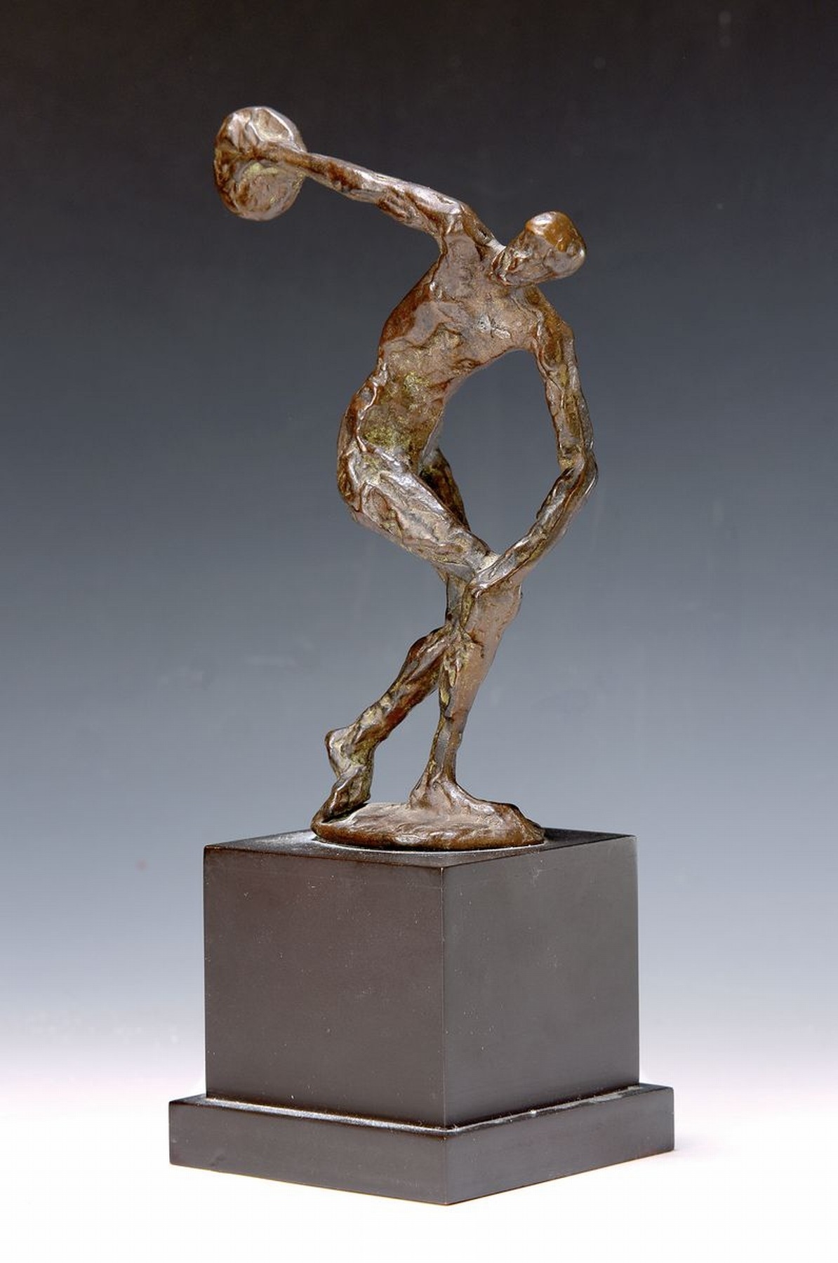 Albrecht Kneer discobolus/discus thrower MutualArt